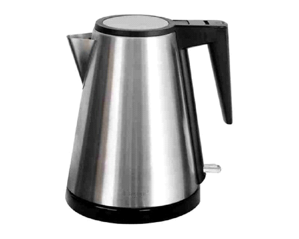 KETTLE, CORDLESS, STAINLESS STEEL, 1.2L